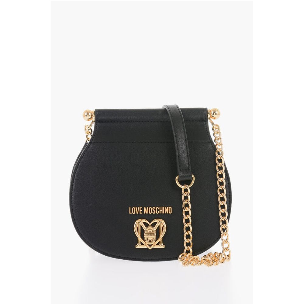 

Сумка через плечо LOVE из искусственной кожи с поворотным замком Moschino, черный