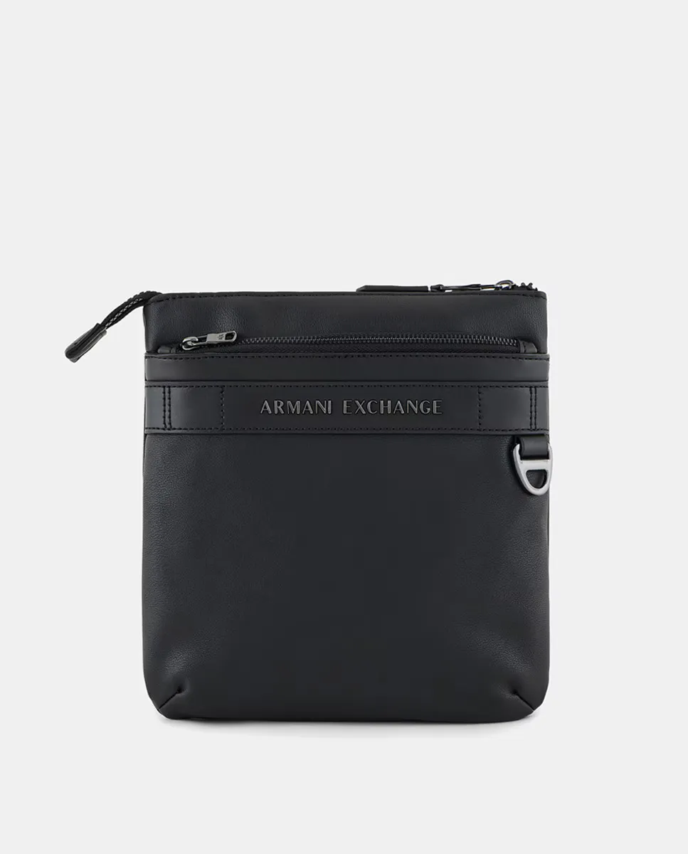 

Мужская сумка через плечо с застежкой-молнией Armani Exchange, черный