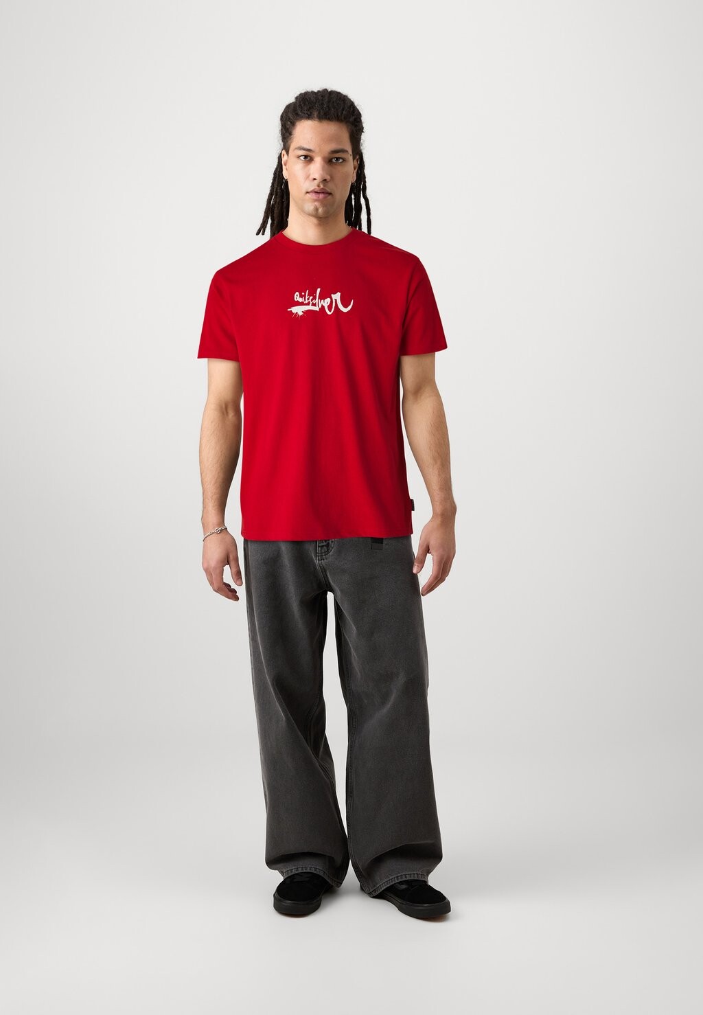

Принт на футболке IMPAIRED LOGO DNA UNISEX Quiksilver, красный