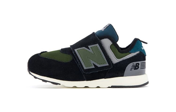 

New Balance Низкие детские ботинки NB 574 черный green