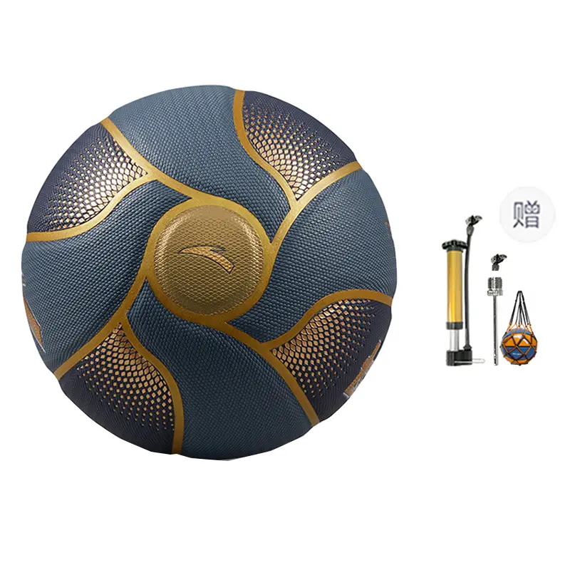 

ANTA Баскетбольный мяч Elixir PU Steel Blue размер 7 для тренировок