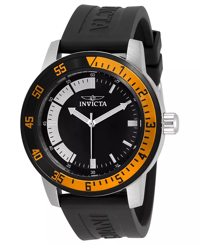 

Мужские часы 34014 Specialty Quartz Multifunction с черно-белым циферблатом Invicta, черный
