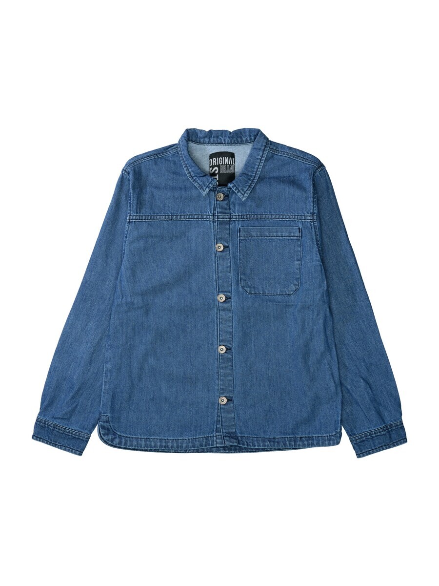 

Рубашка STACCATO Comfort fit Button Up, синий деним