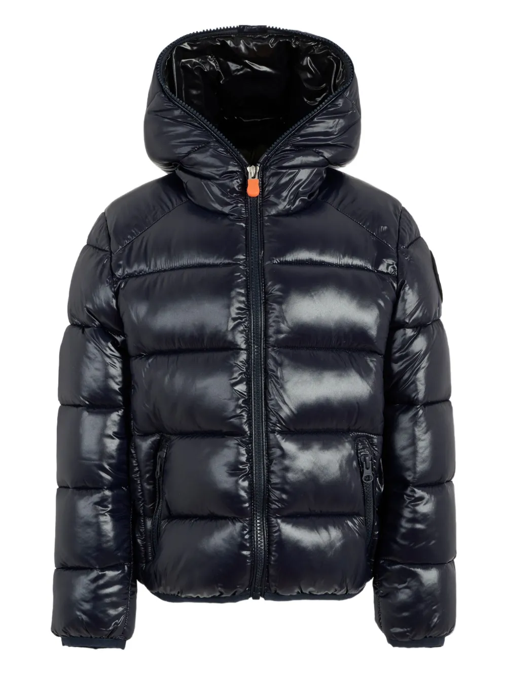 

Пуховик с капюшоном Save The Duck Kids, синий