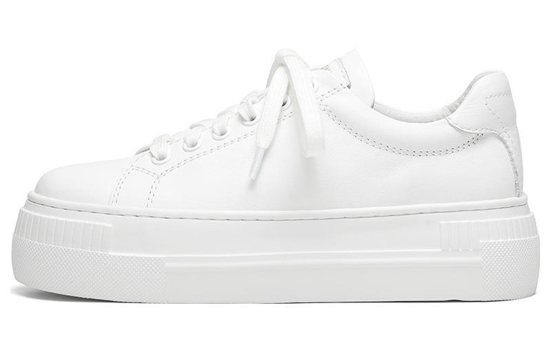 

Кеды, скейтборд обувь женская низкая белый Bosssunwen