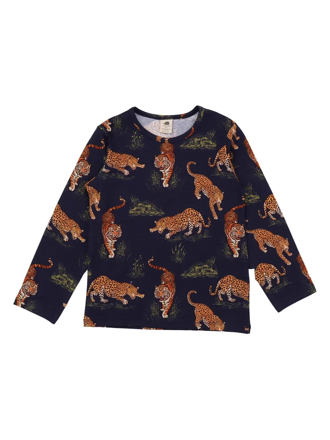 Футболка 'Walkiddy - Tigers and Leopards Shirt' Walkiddy, Navy
