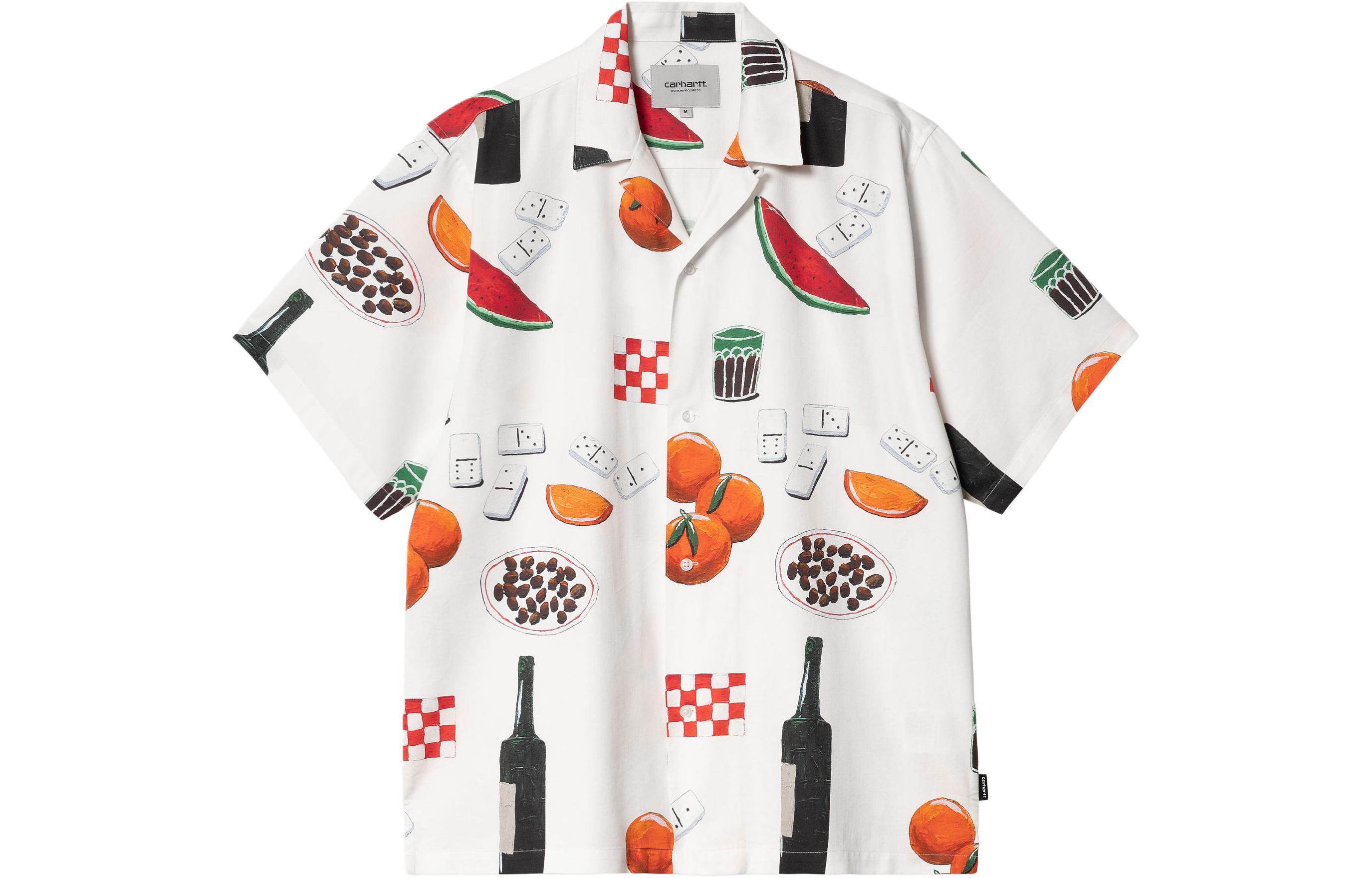 

Carhartt WIP SS24 S/S Isis Maria Dinner Shirt рубашка мужская белая