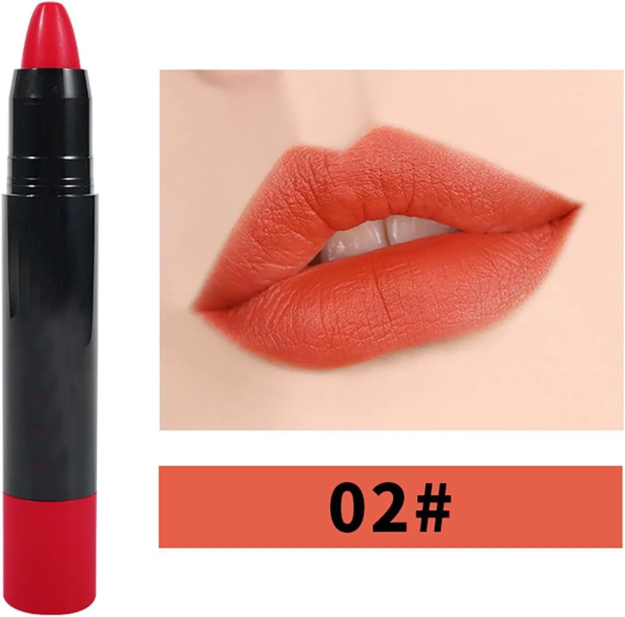 Матовая помада Lip Gloss, цвет светло-розовый, 1 шт — фото 2