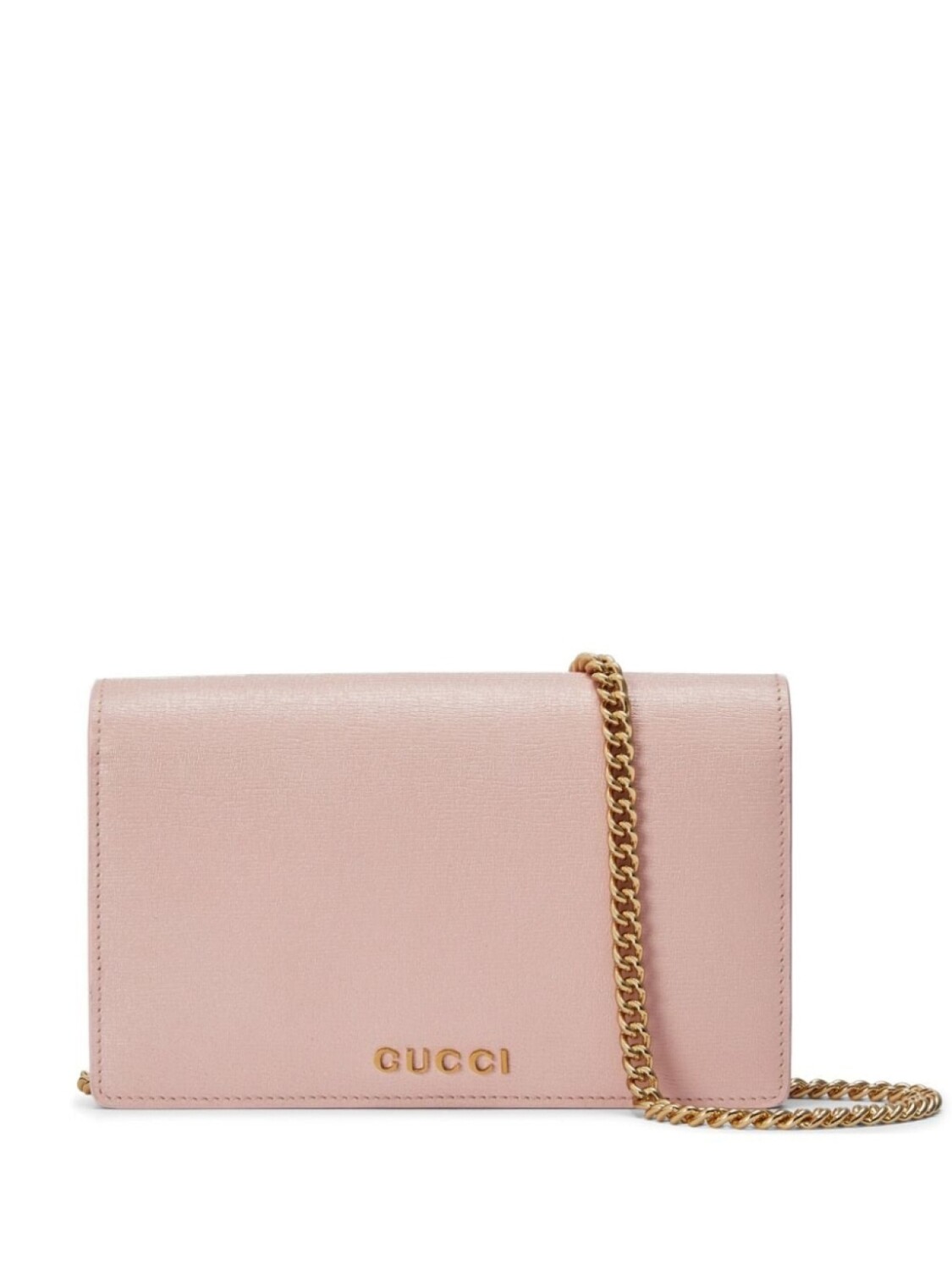 

Кошелек Gucci Script на цепочке, розовый