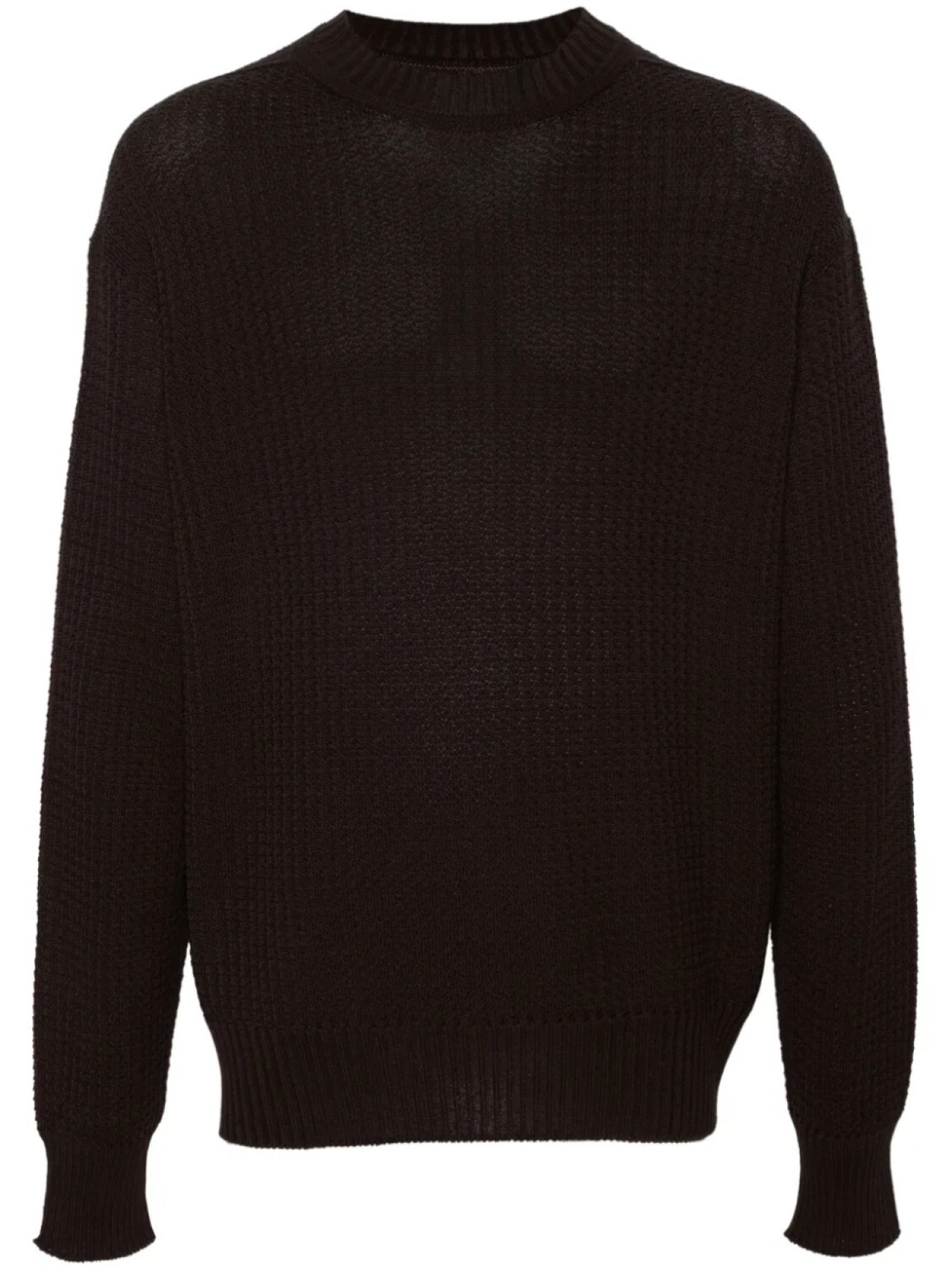 

Homme Plissé Issey Miyake джемпер с круглым вырезом, коричневый