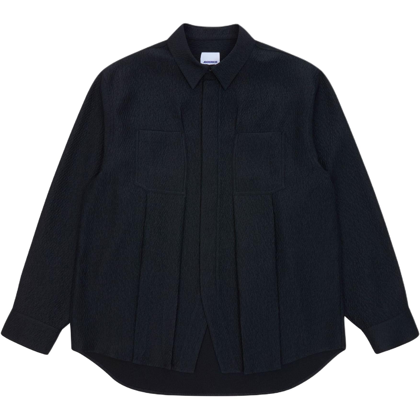 

Полосатая рубашка ADER ERROR, черный