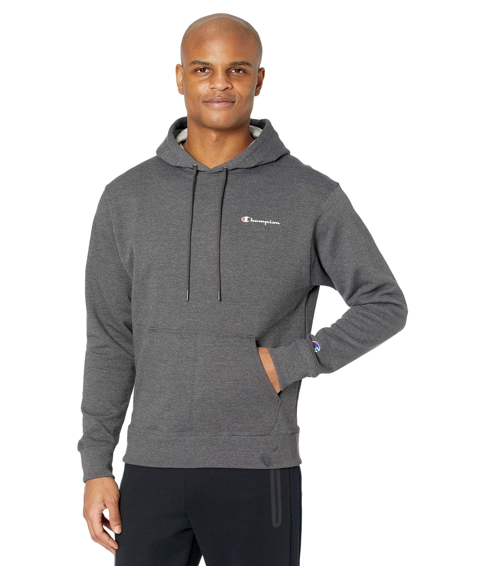 

Худи Champion Powerblend Graphic Small Logo Pullover Hoodie, Granite Heather