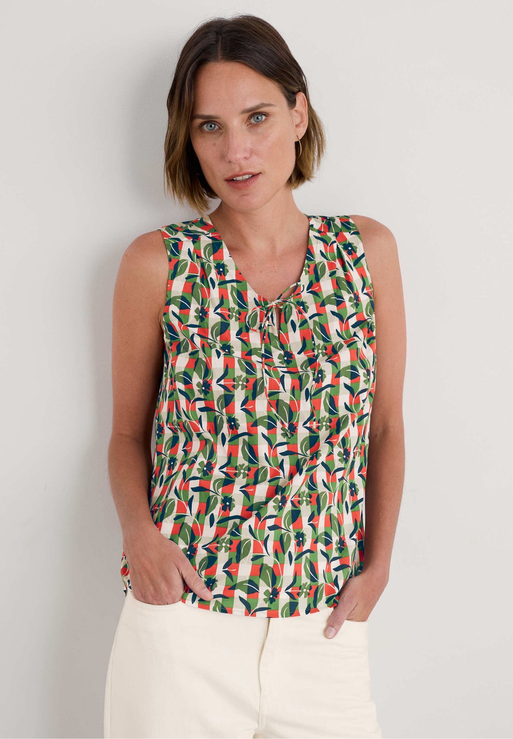 

Топ COBBS WELL - Blouse Seasalt Cornwall, зеленый