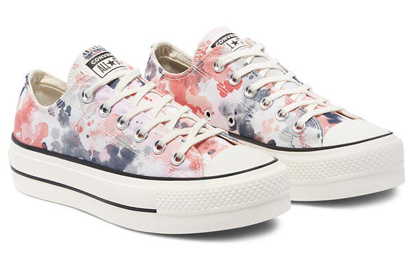 Кроссовки chuck taylor all star platform low 'washed florals' Converse, мультиколор — фото 3