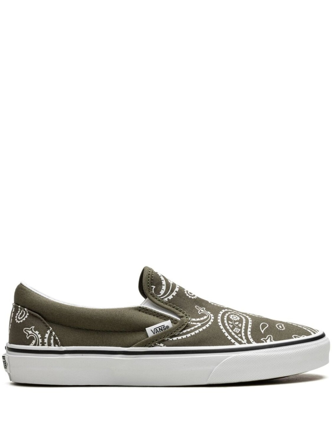 

Vans слипоны Classic Slip-On Peace Paisley, зеленый
