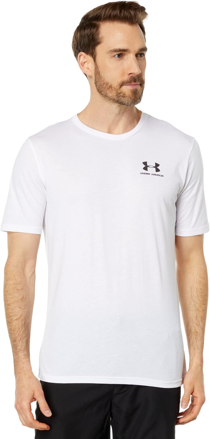 

Sportstyle Левая грудь с коротким рукавом Under Armour, цвет White/Black