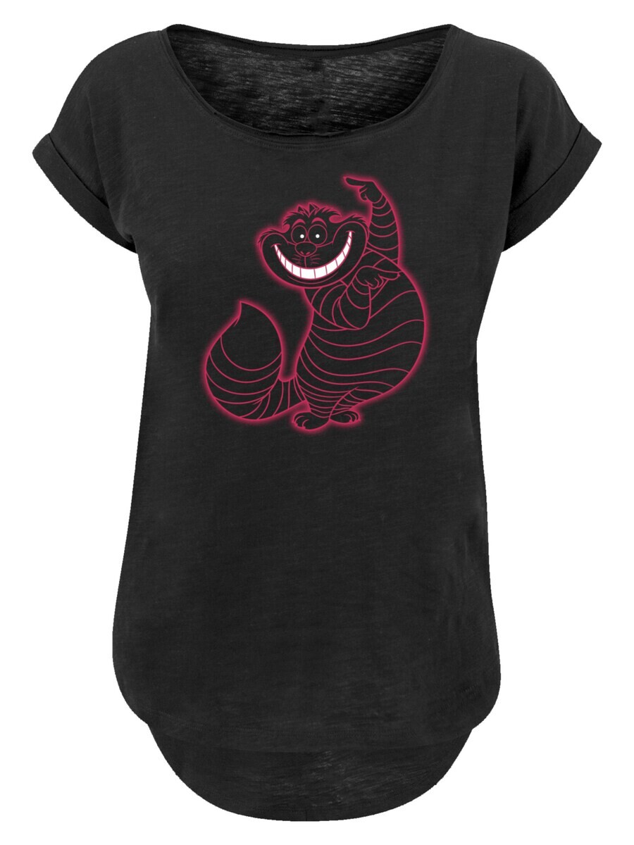 

Футболка F4Nt4Stic DISNEY ALICE IM WUNDERLAND CHESHIRE CAT PINKY, черный