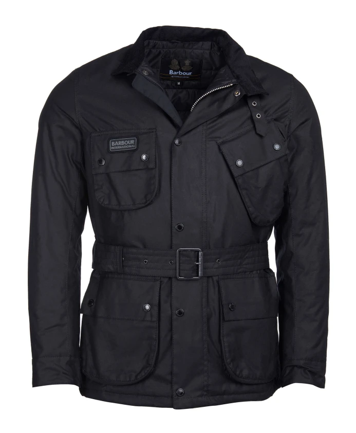 

Новая вощеная куртка SL International Barbour, черный