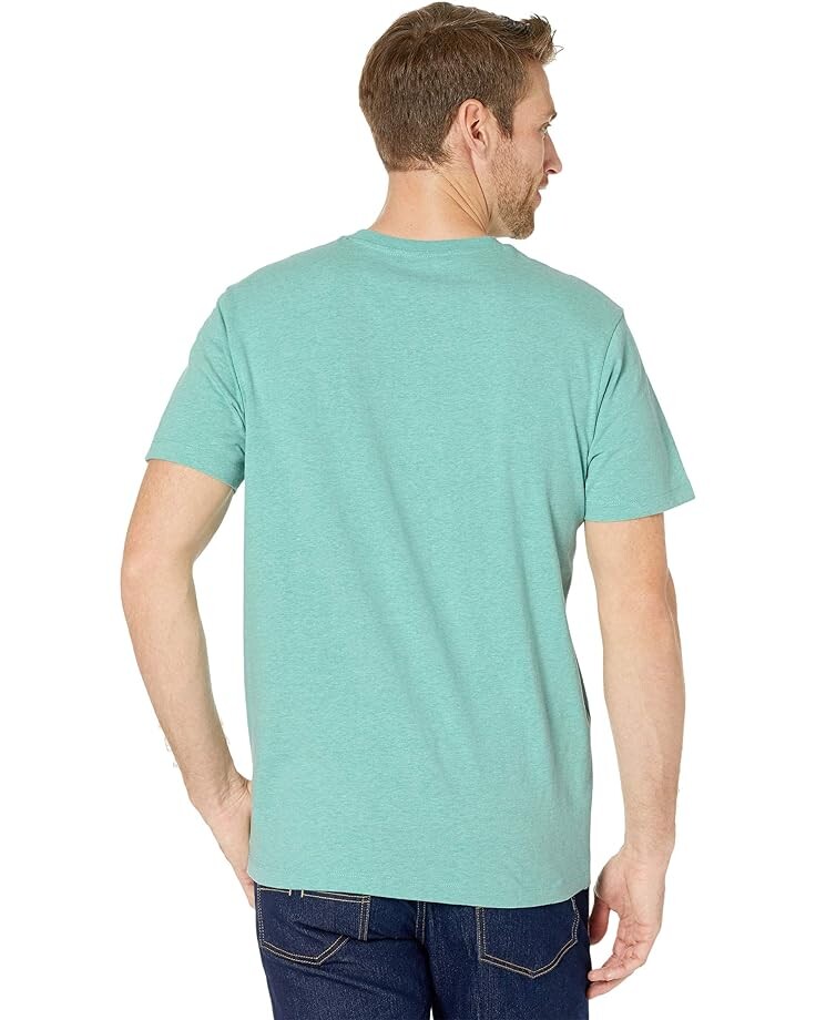 

Футболка U.S. POLO ASSN. V-Neck Tee, цвет Jade Green Heather