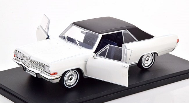 

Atlas Opel Diplomat A Coupe V8 1965 Белый 1:24 Ab24P005