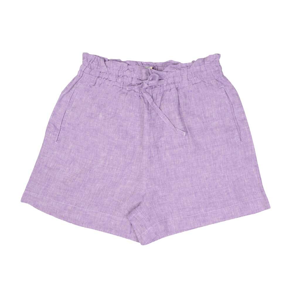 

Шорты Happy Bay Pure linen laid up in lavender, фиолетовый