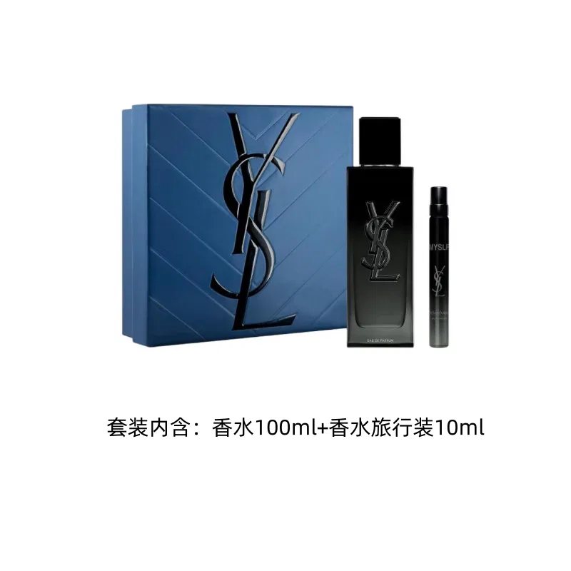 Набор парфюма SAINT LAURENT Unrestrained древесный EDP 100мл + 10мл — фото 4