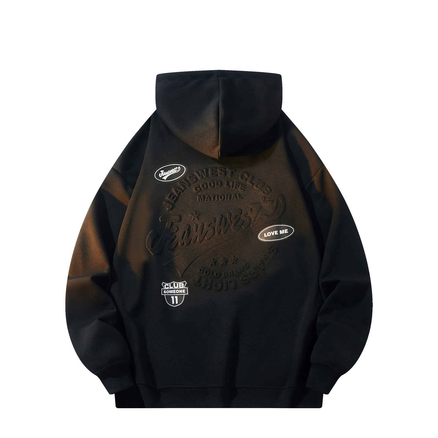 

JEANSWEST CLUB Толстовка унисекс, Черный