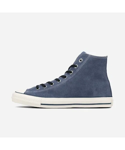 Унисекс высокие кеды из замши CONVERSE ALL STAR SK HI тёмно-синие — фото 4