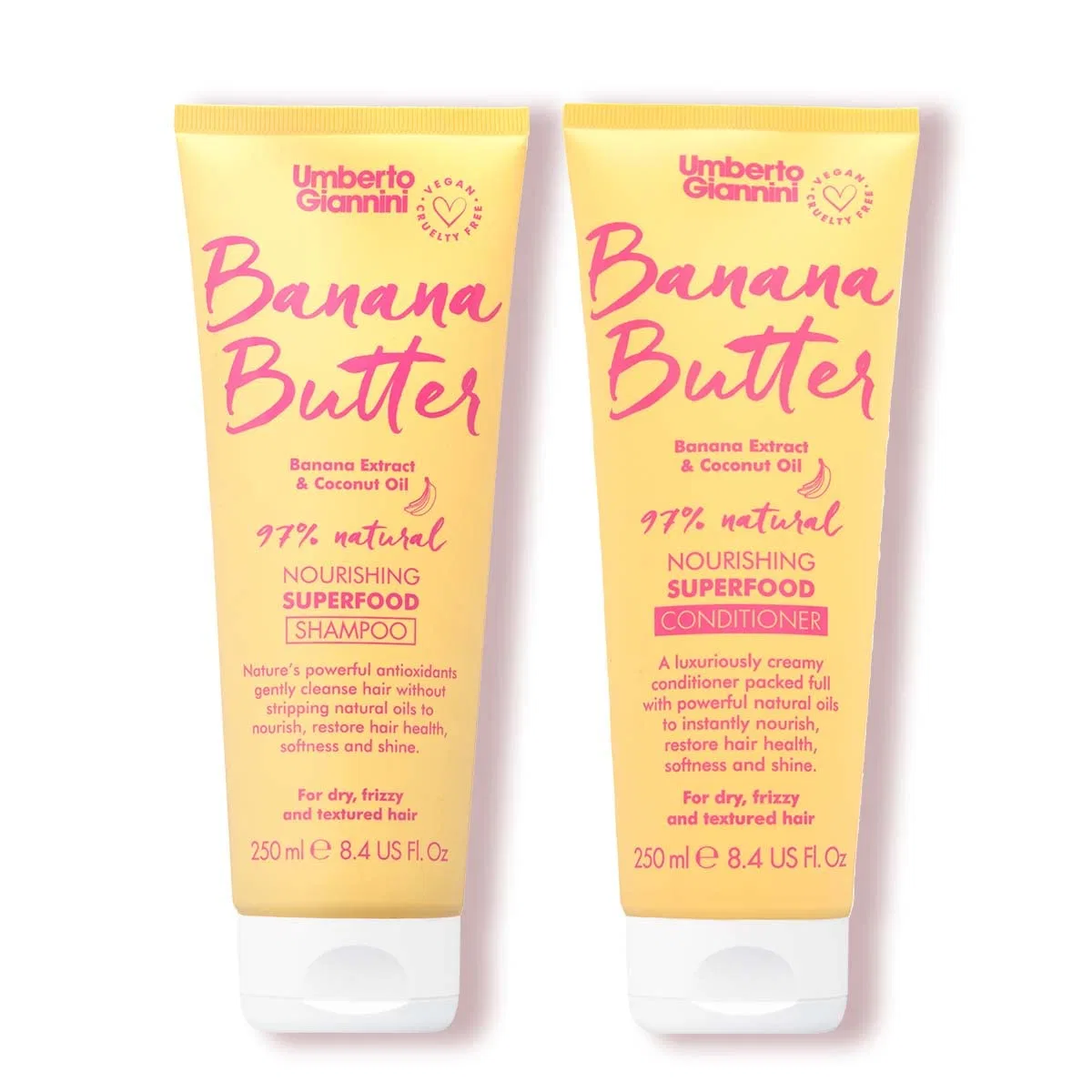 Набор питательных шампуня и кондиционера «Banana Butter» от Umberto Giannini Umberto Giannini
