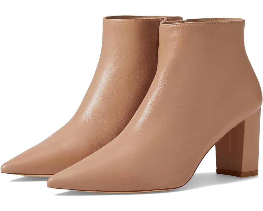 

Ботинки Stuart Weitzman Stuart 75 Zipie, цвет Adobe