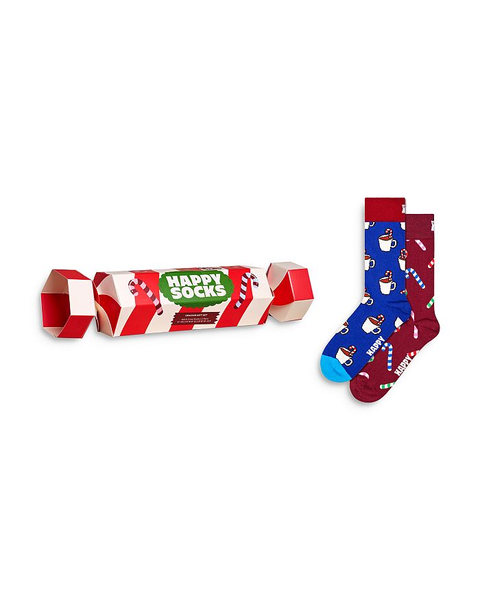

Праздничные носки Cracker, набор из 2 шт Happy Socks, красный