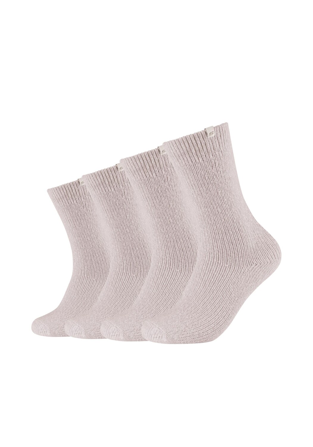 

Носки Skechers 4 шт warm & cozy, цвет almost mauve mouliné