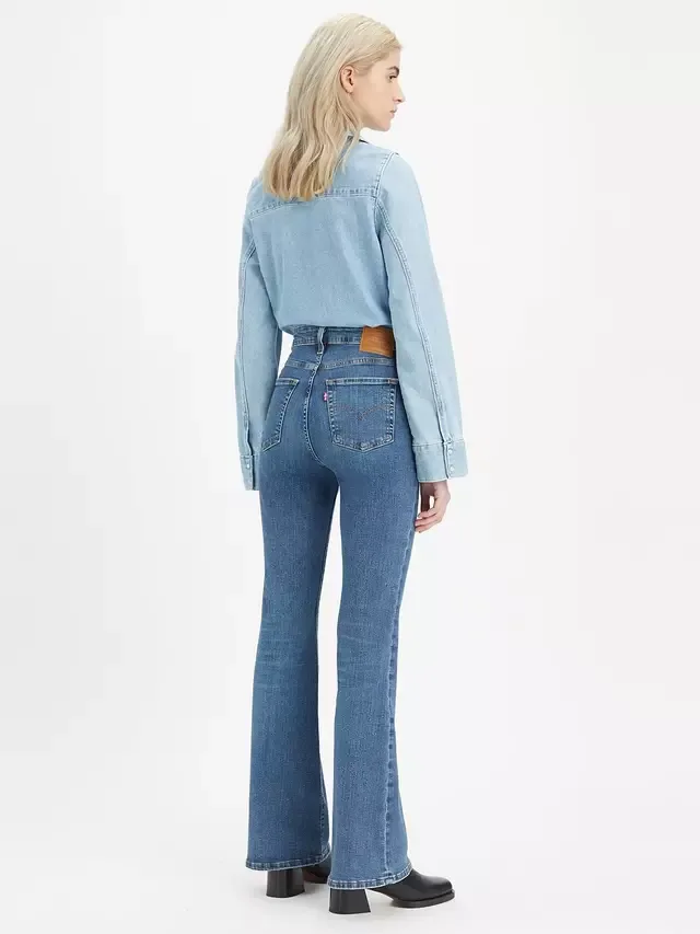 Джинсы-клеш с высокой посадкой 726 Levi's, Blue Wave Mid — фото 2