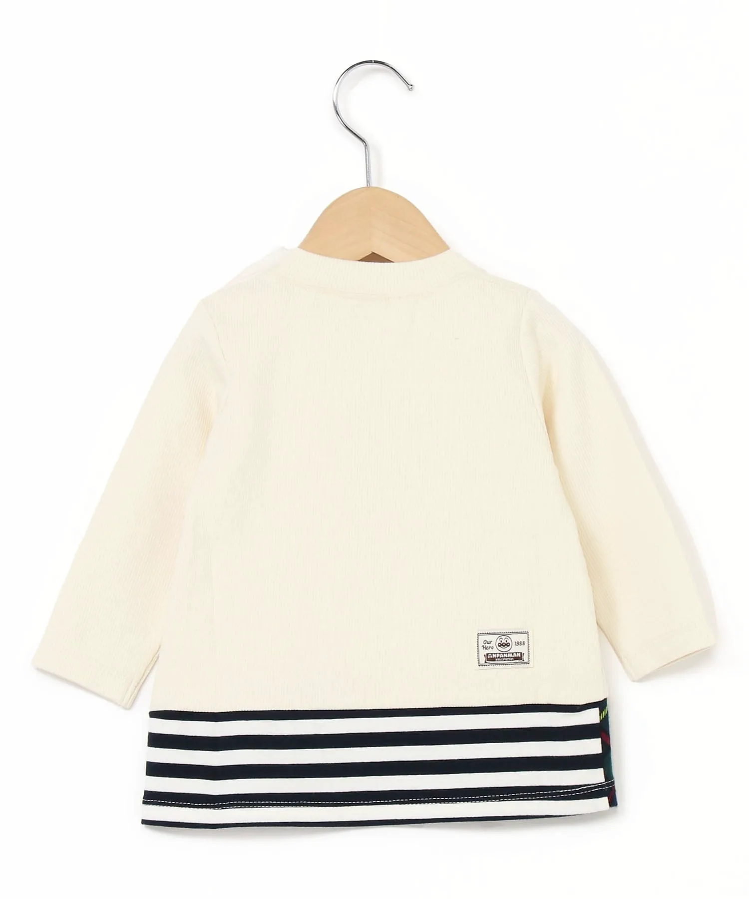 APKC/(K) Аппликационный пуловер с переключателем Anpanman Kids Collection, Off-white — фото 4