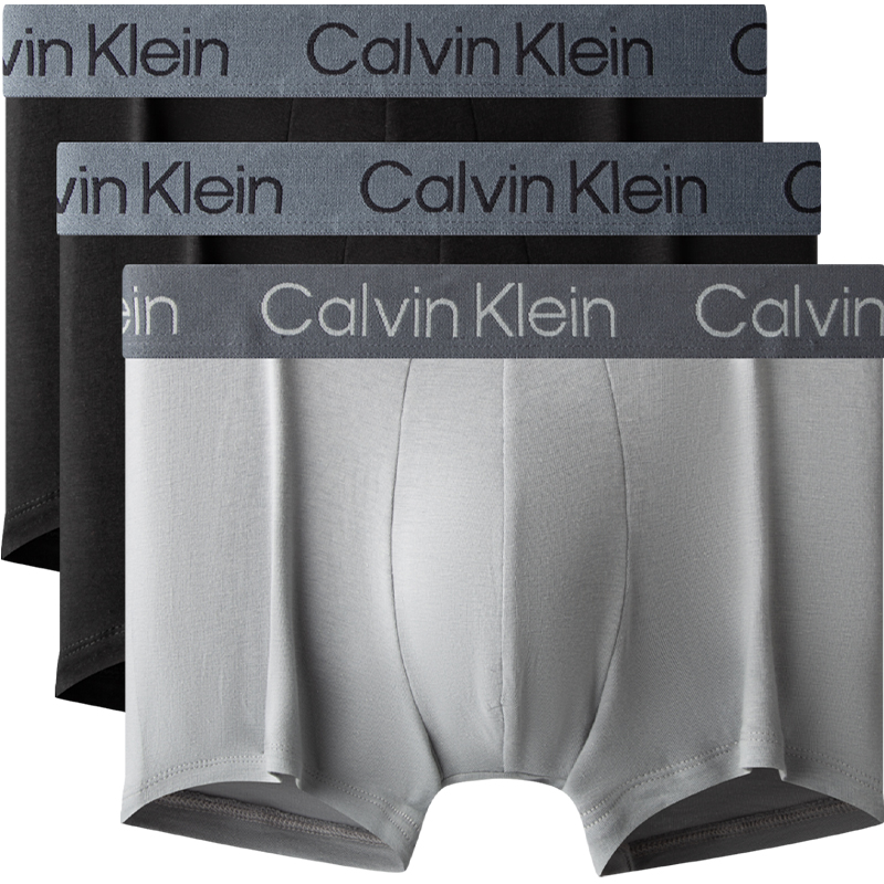 

Мужские боксеры CALVIN KLEIN, комплект из 3 пар, Space Black/Space Black/Coconut Gray