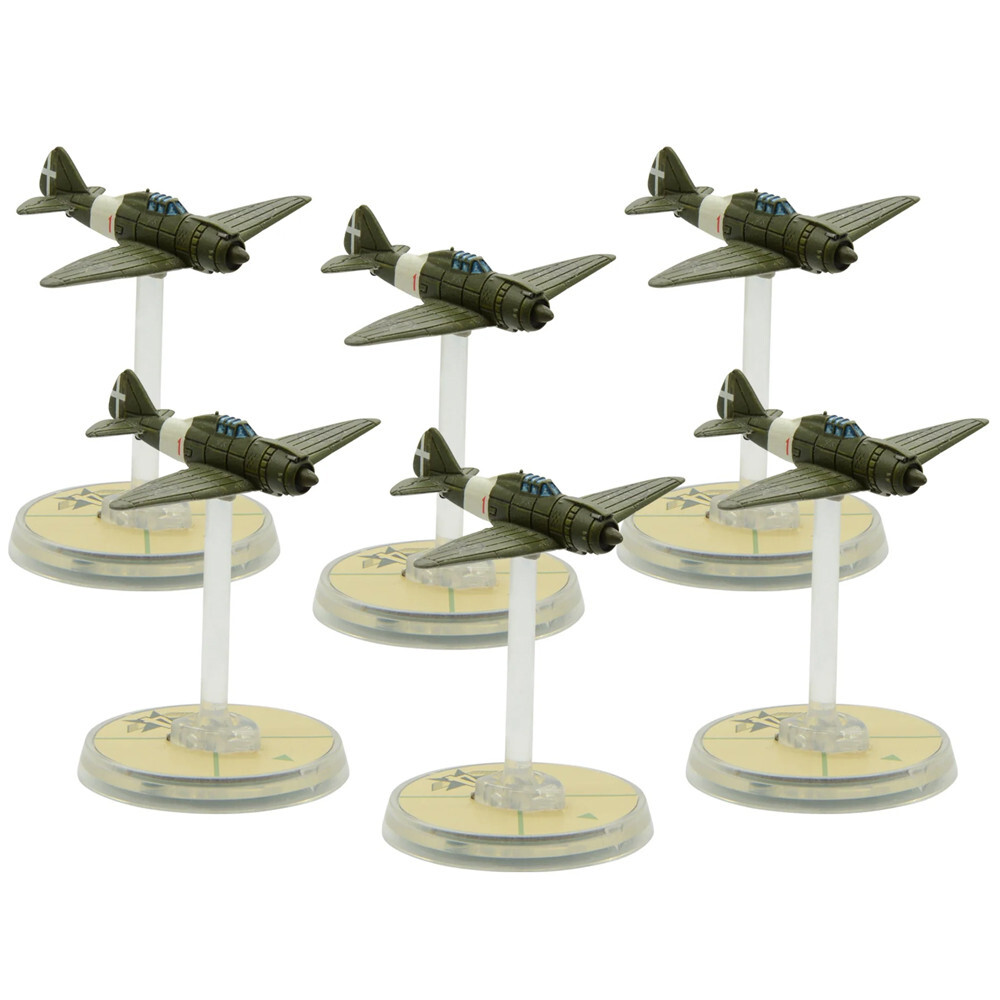 

Миниатюра Warlord Games Blood Red Skies: Reggiane Re.2002 Ariete Squadron