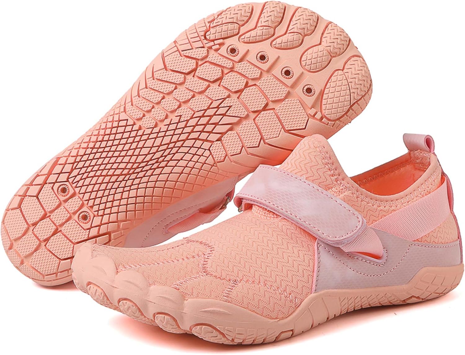 

Женские и мужские водные туфли, дренажная подошва, легкие, дышащие, быстросохнущие сетчатые пляжные туфли, для прогулок, рыбалки, парусного спорта, походов, для дома и улицы, амфибийные кроссовки (для взрослых/детей постарше) Vtiao, оранжевый