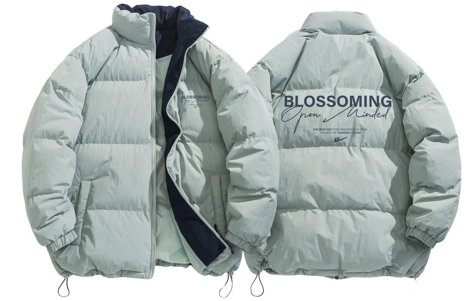 

Пуховик серии Candy Cube Unisex WARRIOR, синий