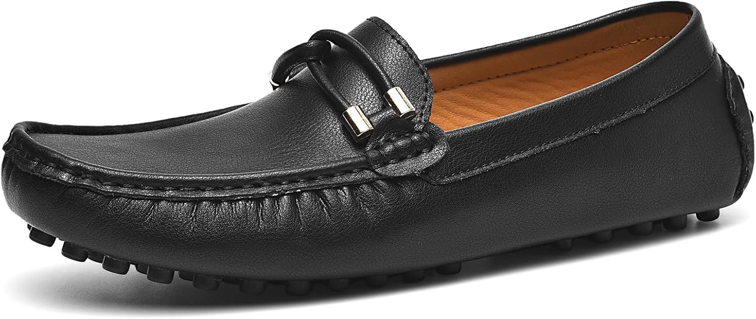 

Мужские лоферы из натуральной кожи, удобные слипоны, мокасины с кисточками из коровьей кожи, повседневные пенни-лоферы для работы и активного отдыха Generic, черный