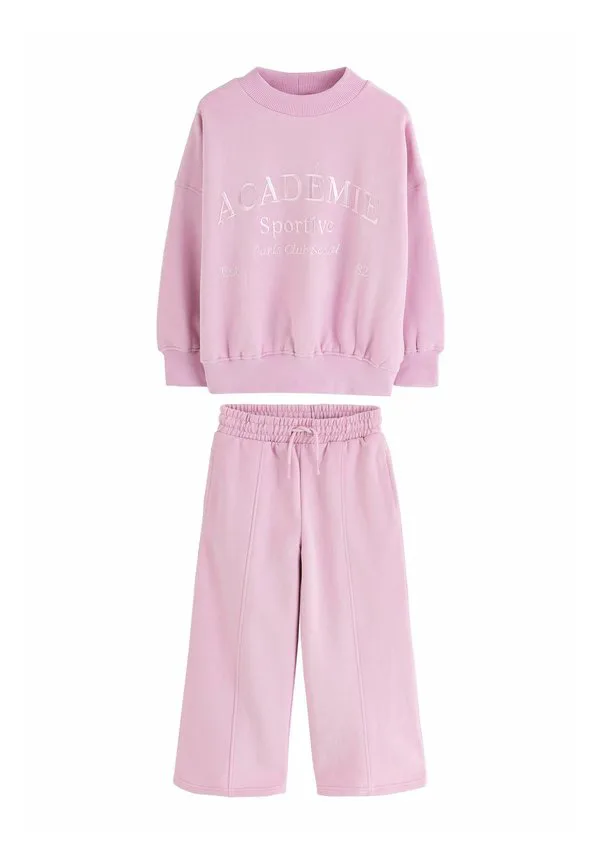 Спортивный костюм с джоггерами стандартного кроя Next, Pink Slogan