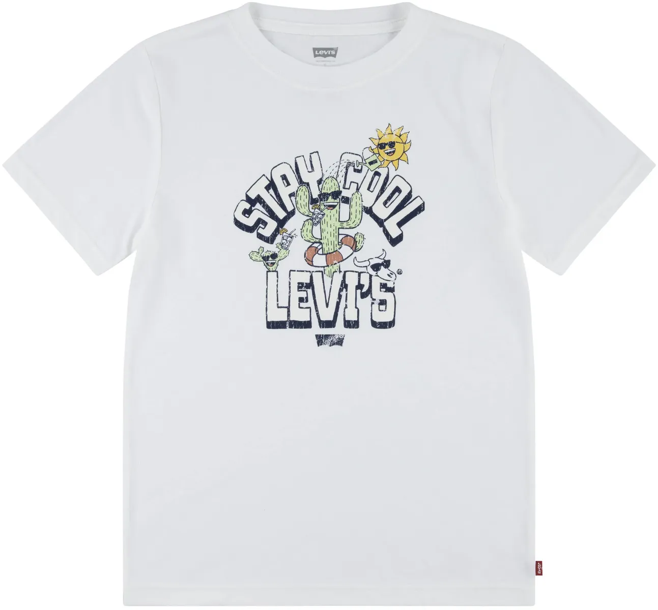 

Детская футболка Levi's "LVB STAY COOL LEVI'S TEE", для МАЛЬЧИКОВ Levi'S Kids, цвет Cloud Dancer