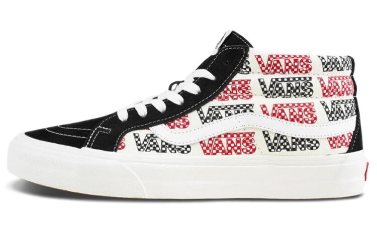 

Кроссовки Vans SK8-Mid Reissue Black And White, Белый, Кроссовки Vans SK8-Mid Reissue Black And White