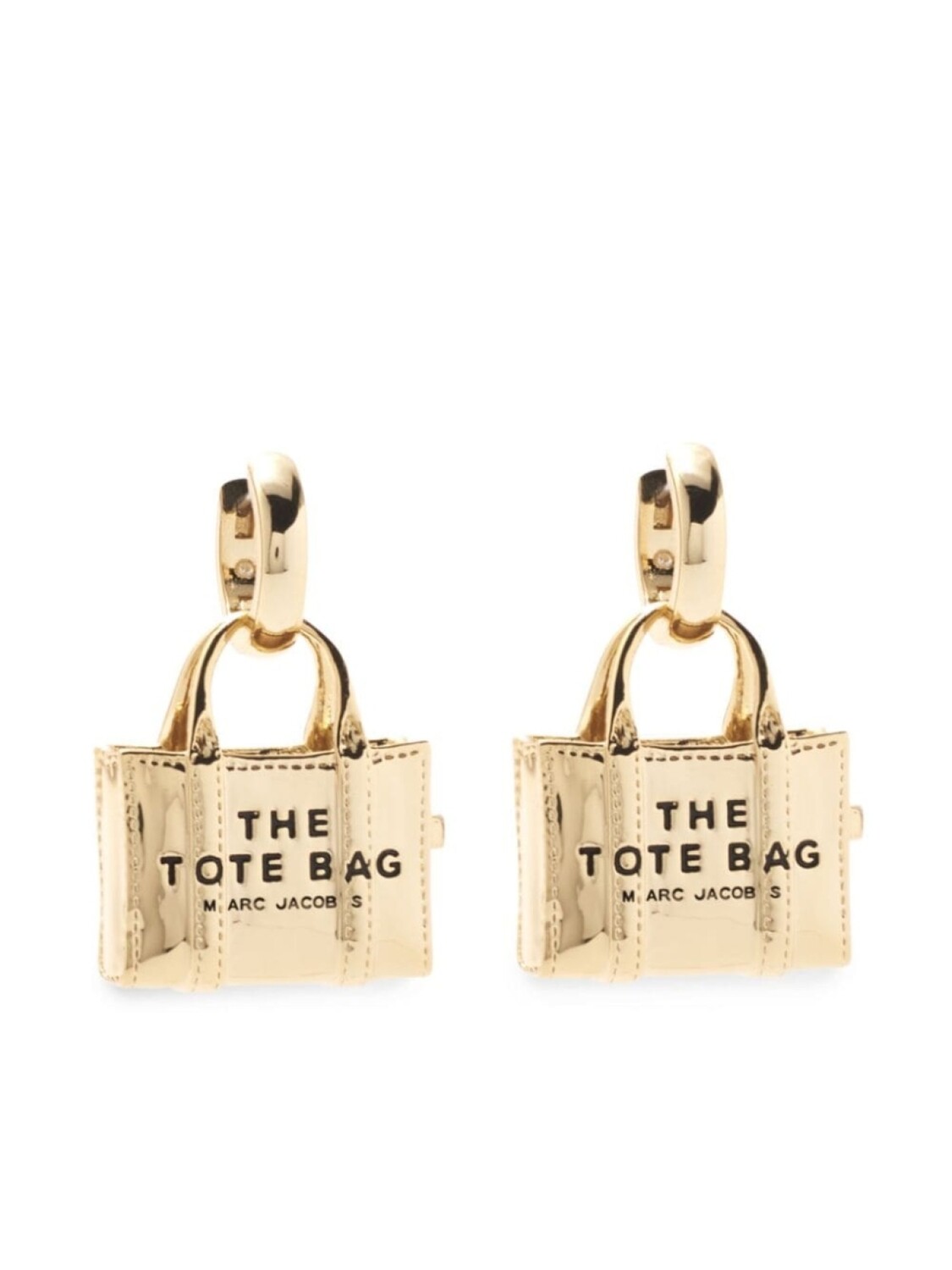 

Серьги The Tote Bag Marc Jacobs, золотой