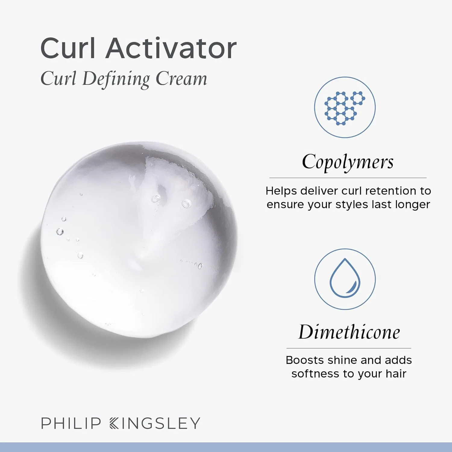 Крем-активатор для вьющихся волос «Curl Activator» от Philip Kingsley, 100 мл Philip Kingsley — фото 2