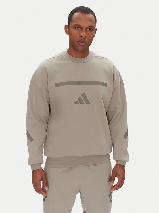 

Свободный крой толстовка Z.N.E. JP0383 Adidas, бежевый