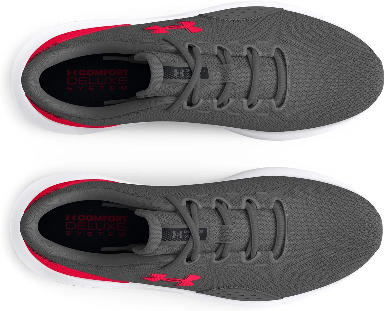 Мужские беговые кроссовки Under Armour UA Charged Surge 4, Castlerock Red — фото 2
