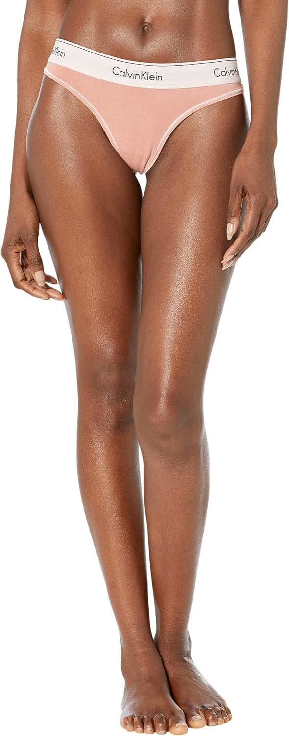 

Современные хлопковые стринги Calvin Klein Naturals с минеральным красителем, Rust