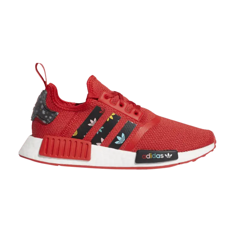 

Кроссовки adidas NMD_R1 J 'Mini Trefoils Print', красный