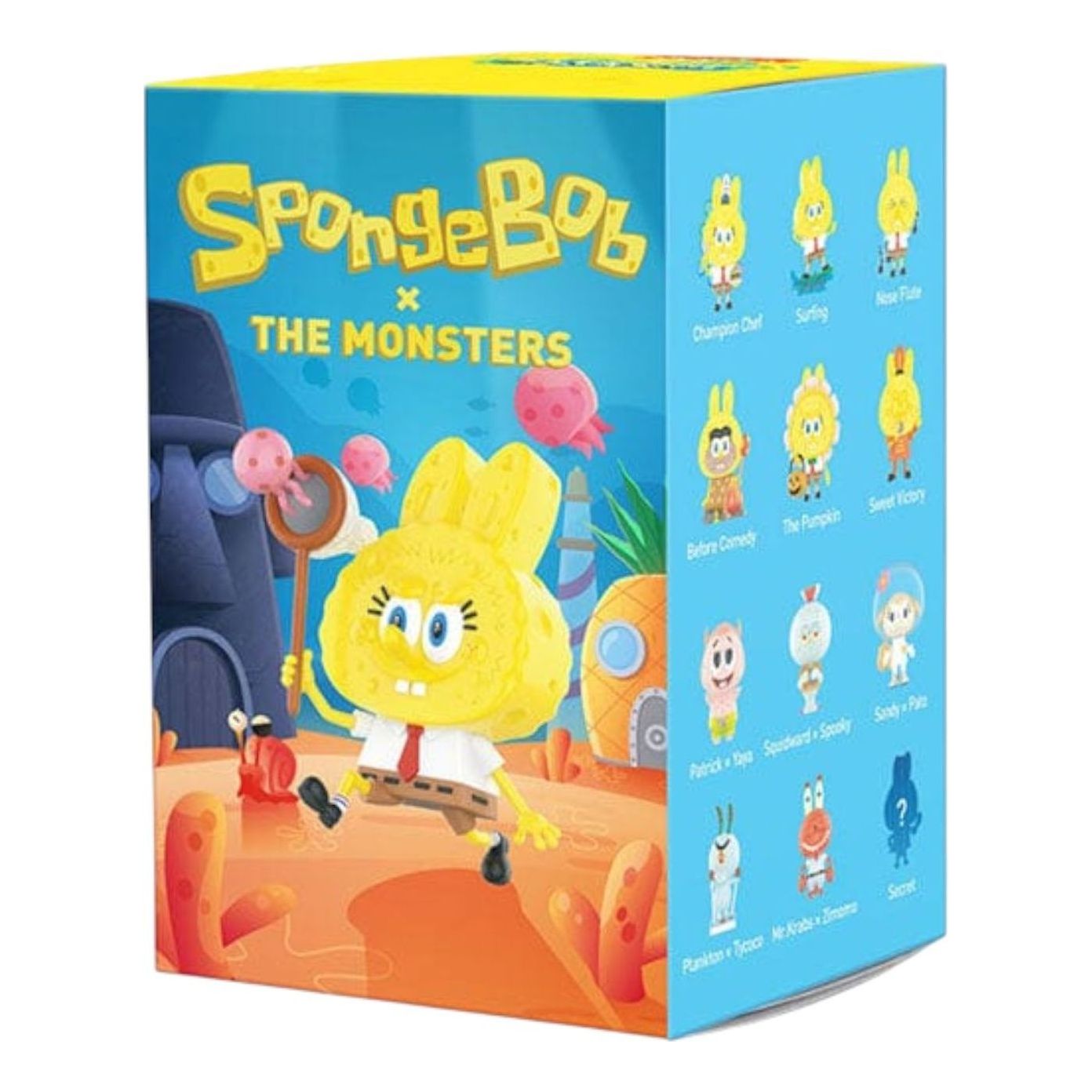 

Лабубу Pop Mart x Spongebob The Monsters Labubu Sealed Case (1 Blind Box)