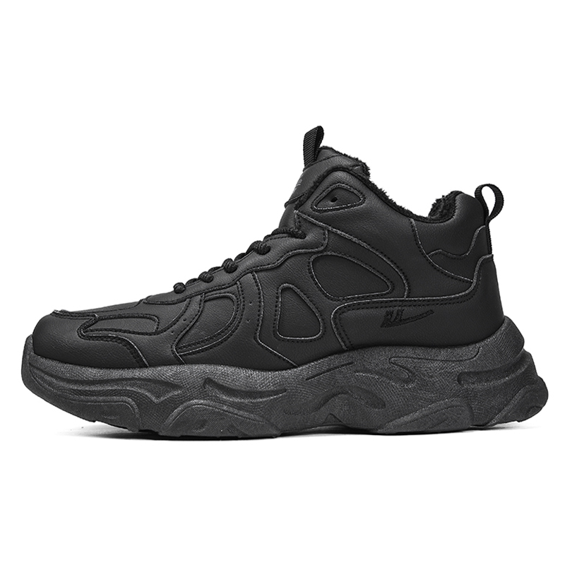 

Утепленные кроссовки мужские High top Chunky с амортизацией WARRIOR, черный